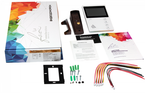 Комплект домофон с вызывной панелью Fox FX-VD5N-Kit Оникс 5 в Анапе от магазина Дозор23