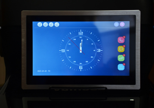 Домофон цветной KubVision 95103H Серебро WIFI